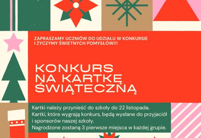Konkurs na kartkę świąteczną